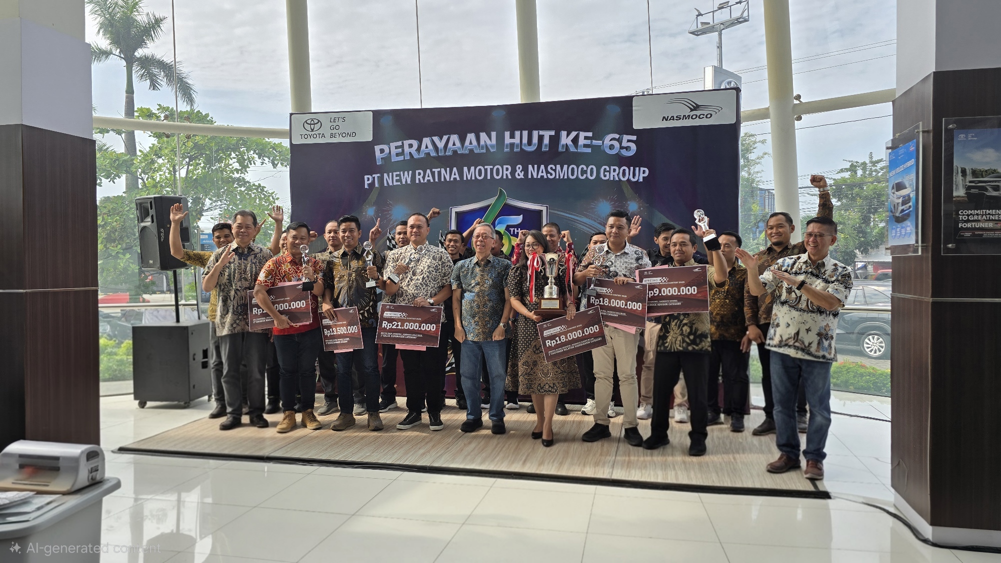 65 Tahun Nasmoco: Dari Perayaan Sederhana Hingga Pameran Akbar, Tetap Satu Hati untuk Jateng dan DIY
